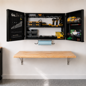 BLAT Wall Cabinet | Built In PivotPanel | Fully Assembled